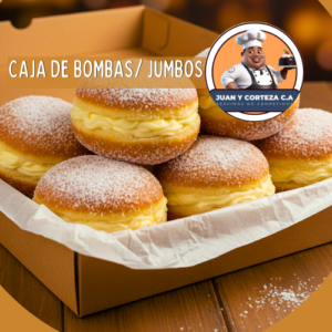 Cajas de Bombas Jumbo Azucaradas