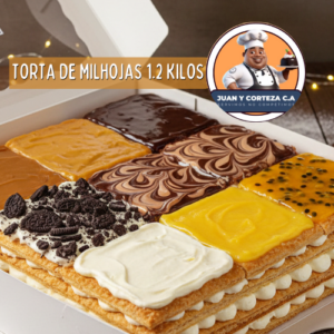 Torta de Milhojas Personalizadas 13$ por kilos